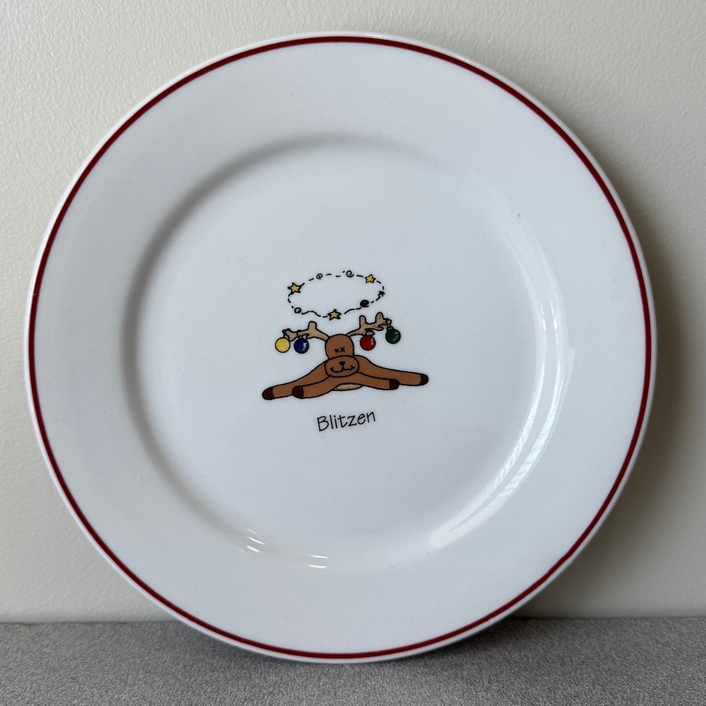 TRIO Reindeer Ceramic Dish Set